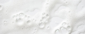 Risvands shampoo som skummer