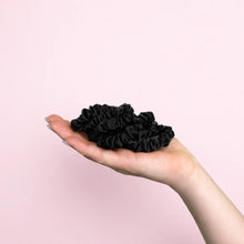 6-pak Soft Satin Scrunchies Small
