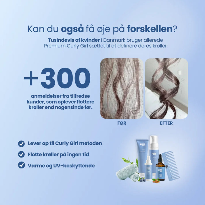 Premium Curly Girl sæt