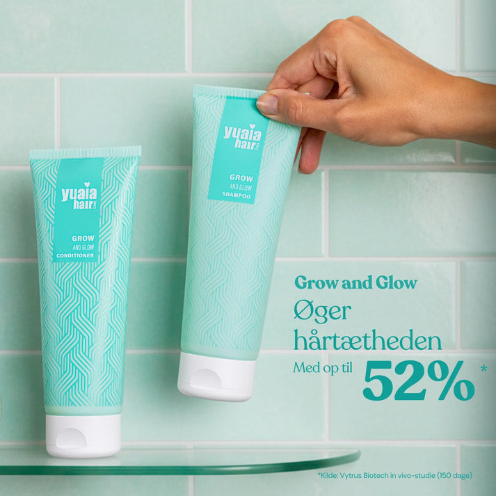Grow and Glow Shampoo og Conditioner 250 ml - sulfatfri & silikonefri